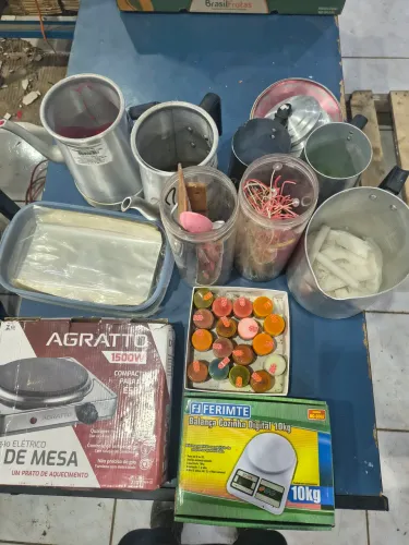 Máquina para fazer velas 7 dias e palitos .