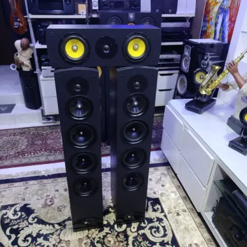Trio de caixas Pure Acoustics 250w