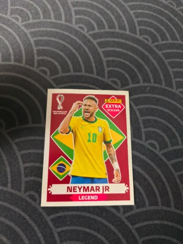 Figurinha legend do Neymar 2024