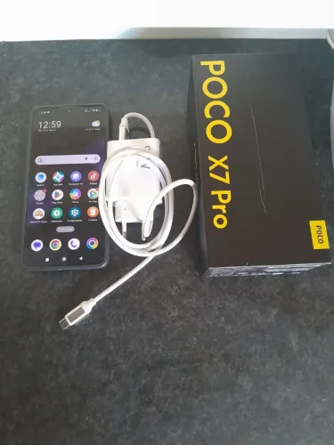 Poco X7 Pro 256gb 8gb (Caixa e Carregador Original) - Bateria 97%
