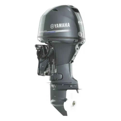 Motor Yamaha 60HP Comando Cinza 4Tempos - Motor de Popa Novo 