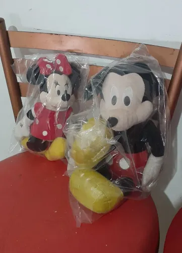 2 Bonecos ( MICKEY/MINIE) vintage