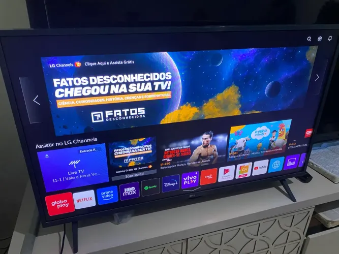 TV LG SMART 32 POLEGADAS "WEBOS" PERFEITA