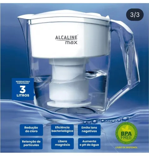 Jarra de Água Alcalina