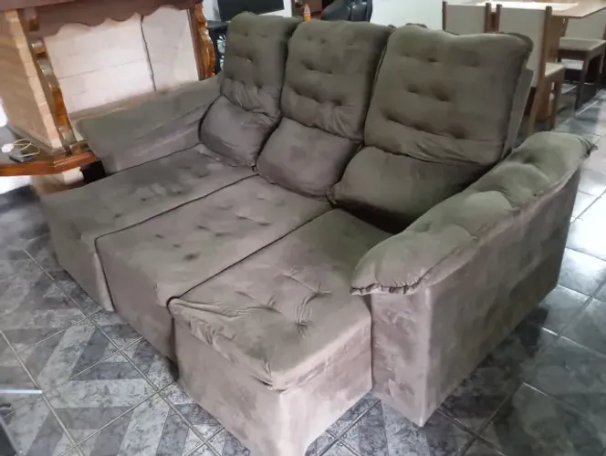 Sofá Reclinável Grande 2,90m