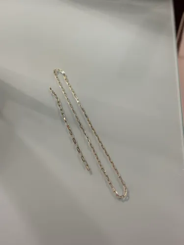 Conjunto cordão e pulseira Cartier dourado