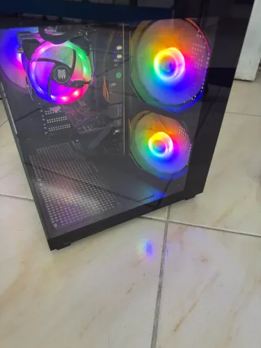 Pc Gamer ryzem 5 3600 6- placa de video 4gb ssd m2-256gb+Hd 1tera, 16gm memória ram.