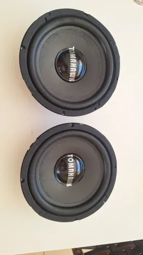 Par de mid bass tomahawk de 6" pol