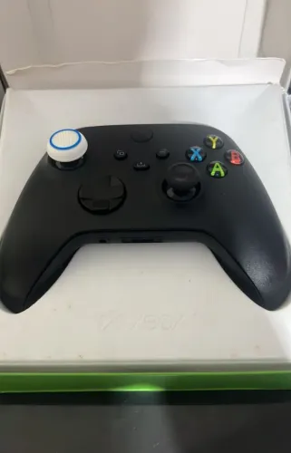 Controle Xbox Series X/S Original Carbon Black + Caixa | Impecável