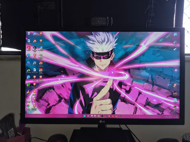 Monitor LG 24 polegadas 75 hertz