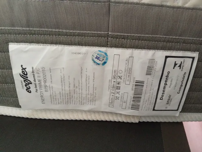 Cama box Solteirão