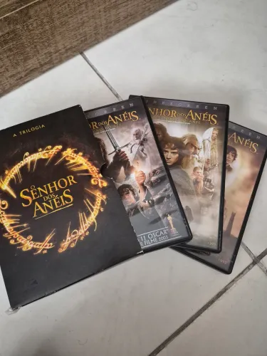 DVD Senhor dos Anéis A Trilogia.