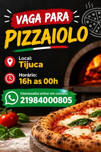 Pizzaiolo TIJUCA