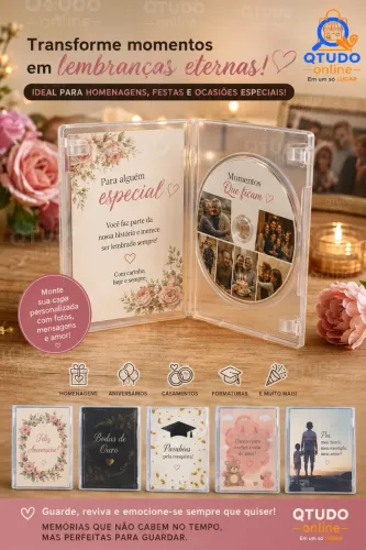 Capa para DVD&CD