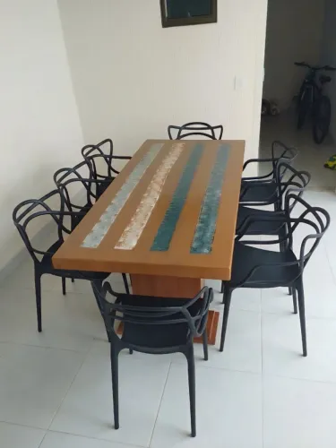 Mesa pedra de ardósia a partir de 590,00
