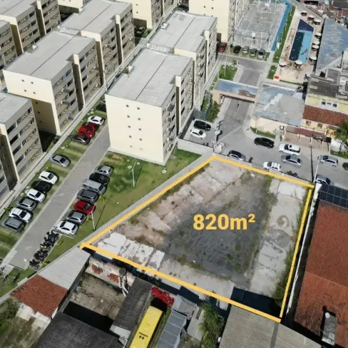 Terreno em Candeias/PE com 820m2 - Vendo - Alugo - Troco