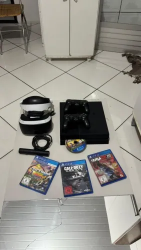 Vendo PS4 Fat+ PS VR + Controle 2