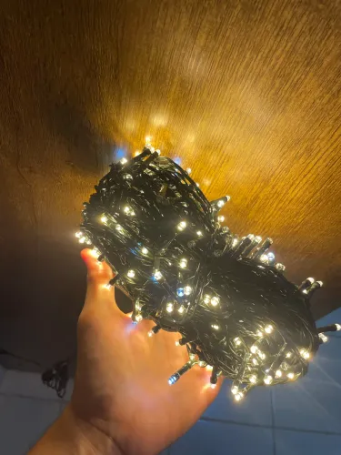 Cordão 300Leds com strobo 30M