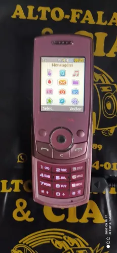 SAMSUNG J700i ROSA - RARIDADE - DIFÍCIL DE ACHAR! -- APARELHO PARA COLECIONADOR