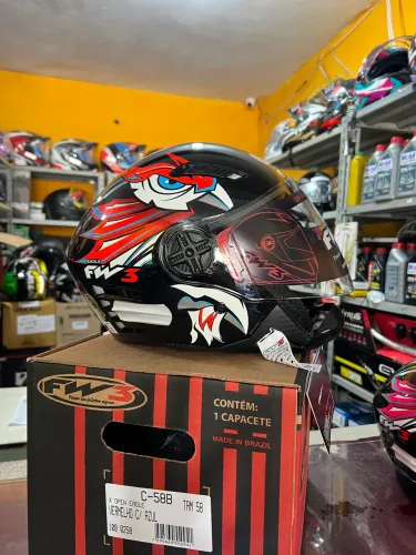 PROMOÇÃO CAPACETE FW3 ABERTO