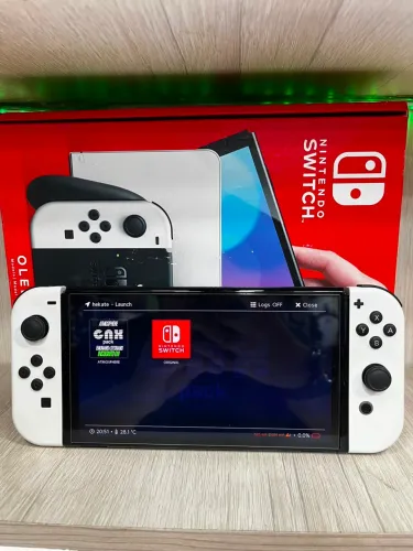 Nintendo Switch OLED receba hoje em casa ! Loja física
