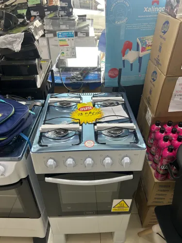 Fogão a gás 4 b novo realce só 550