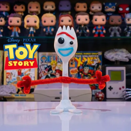 Action Figure Garfinho (Forky) - Toy Story - Disney Pixar® - Colecionável