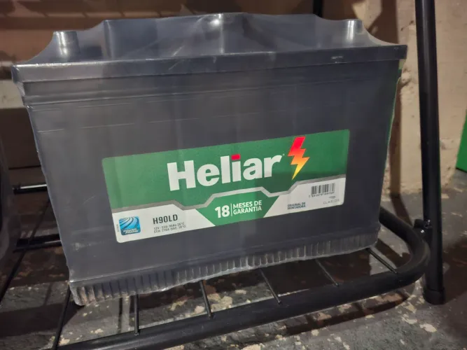 Bateria Heliar 90ah usada com garantia 