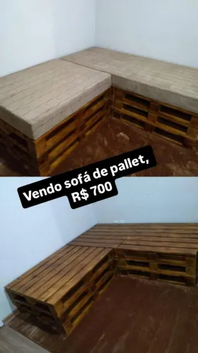 SOFÁ DE PALLET 
