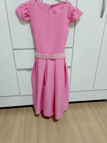 Lote 5 vestidos lindos infantil