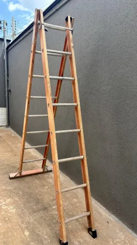 Escada de fibra 2 funções