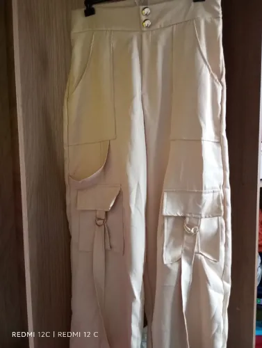 Calça bege