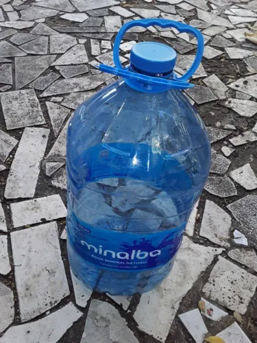 galão de 10 litros - para armazenamento de água - transparente 10L
