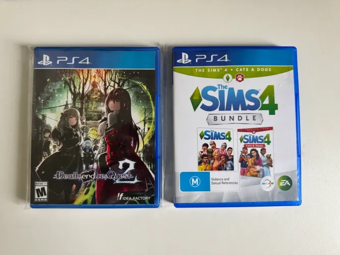 PS4 - Death End re; Quest 2 e The Sims 4