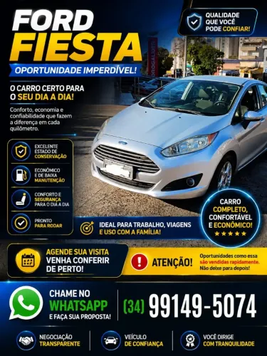 Ford Fiesta Sedan SE 1.6 16V Flex 4P 2014