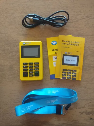 Máquina de cartão débito e crédito MP