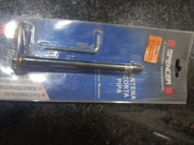 Antena corta pipa Spencer 7 estágios nova