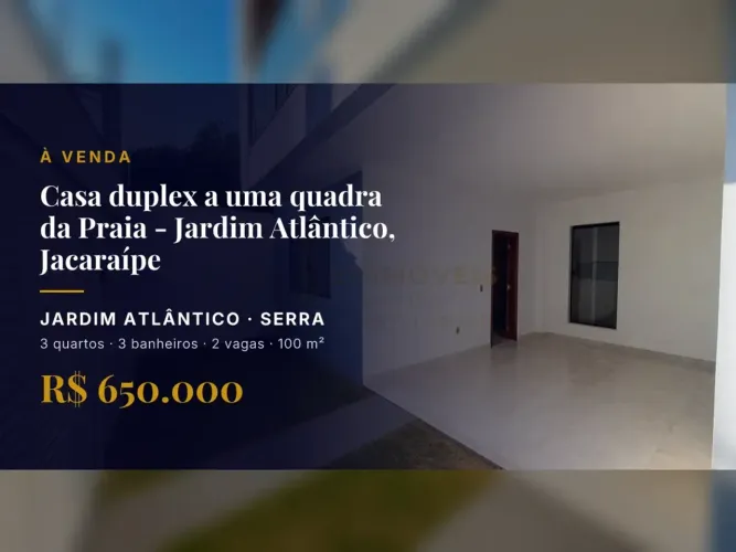 Não perca essa chance: casa com quintal maior em Jardim Atlântico!