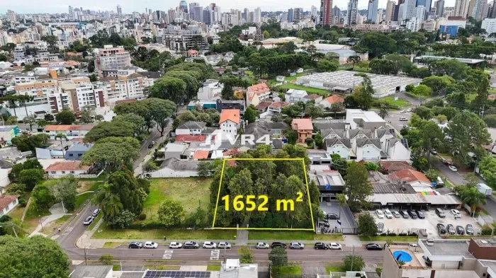Terreno à venda, 1652 m² por R$ 3.490.000,00 - Hugo Lange - Curitiba/PR