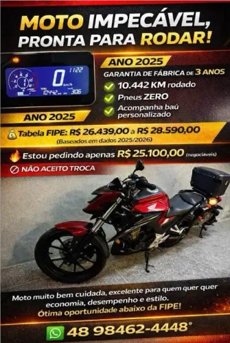 Honda CB 300 Twister 2025