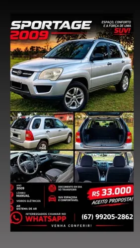 Kia Motors Sportage LX 2.0 16V 142cv 5P 2009