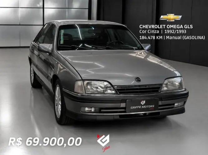 Chevrolet Omega GLS 2.2 / 2.0 (álcool) 1993