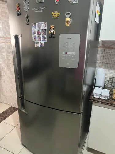 Geladeira Brastemp INVERSE inox Ative 573 LT