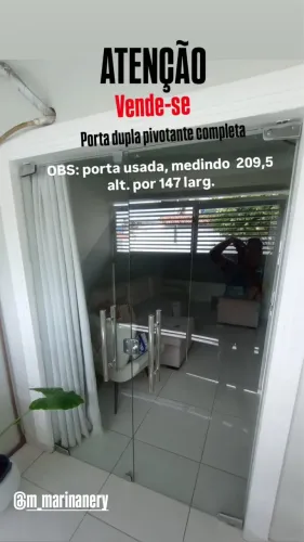 Porta de vidro