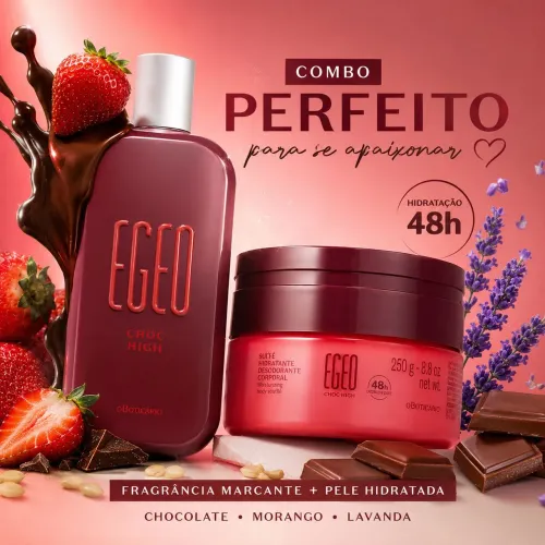 Combo Egeo Choc High (Perfume + Hidratante)