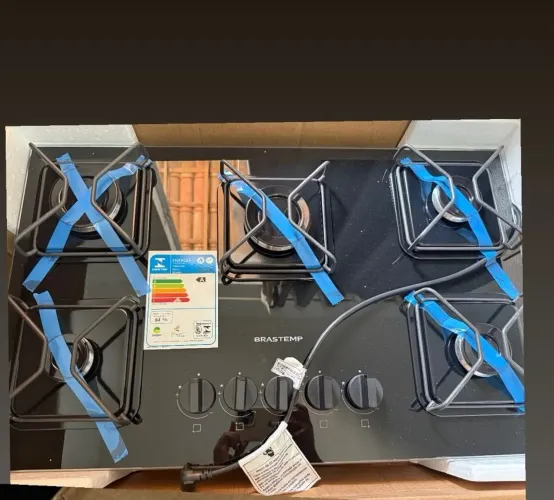 Cooktop Brastemp Novo na caixa