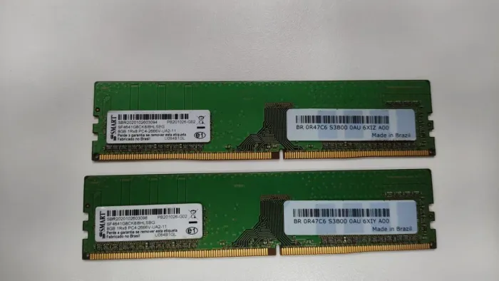 Memória RAM 8Gb DDR4 2666MHz