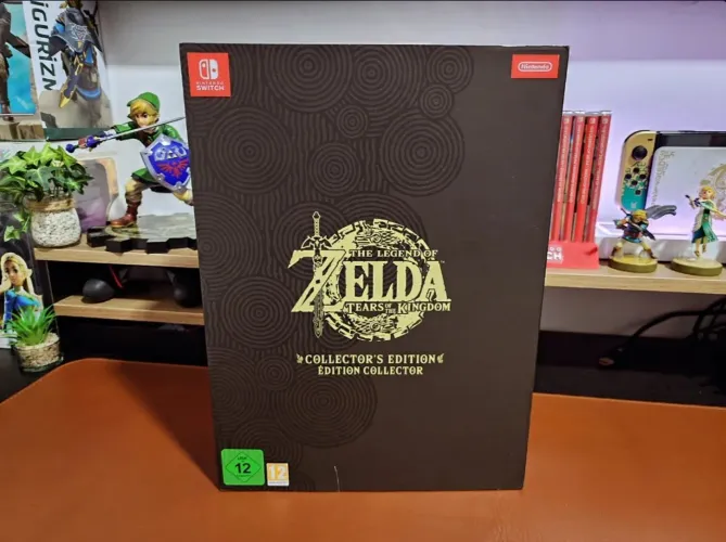 Edição de Colecionador The Legend of Zelda Tears of the Kingdom