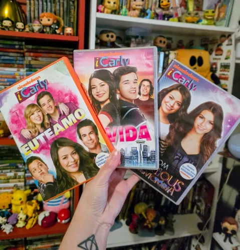 Lote DVD iCarly Victorious Nickelodeon