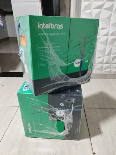  Aixa de cabo de rede Intelbras CAT 5e